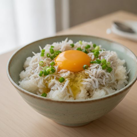 1分でできる！塩しらす丼