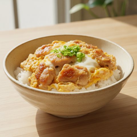 焼き鳥缶で親子丼