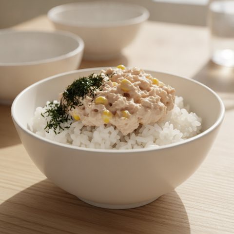 ツナマヨコーン丼