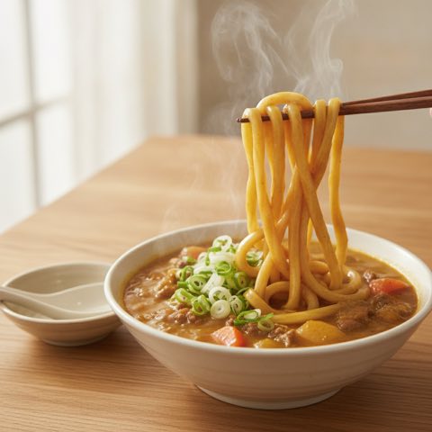 即席カレーうどん