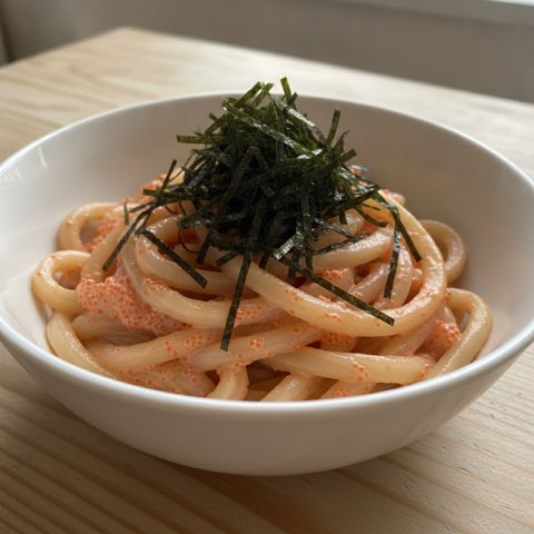 明太バターうどん